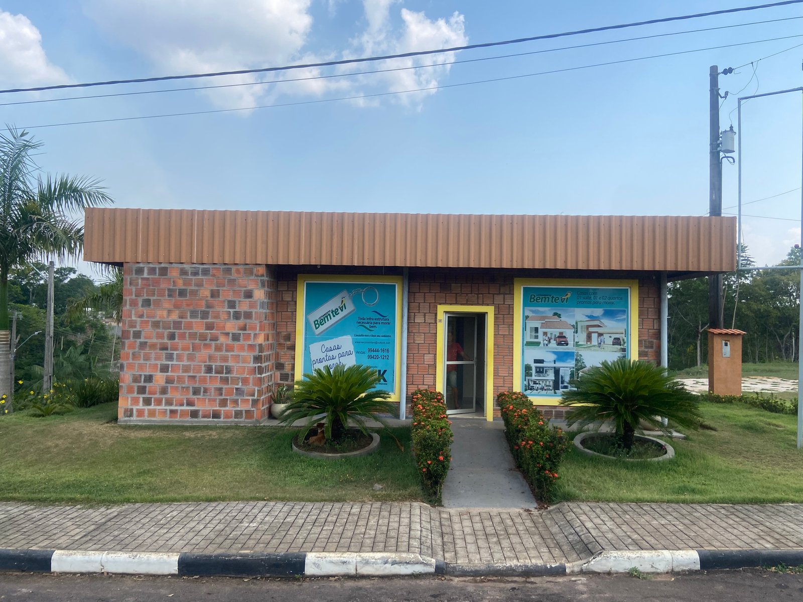 Escritório e stand de vendas